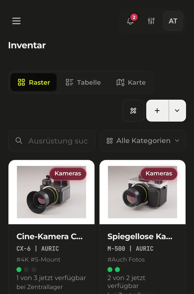 Auf dem Handy genauso