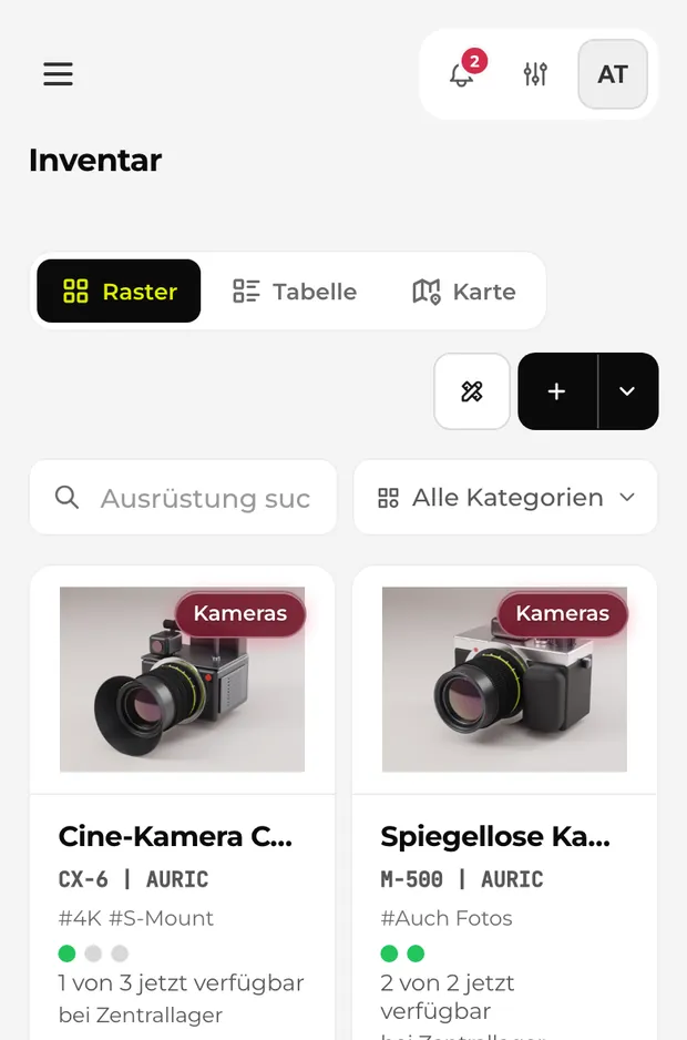 Auf dem Handy genauso
